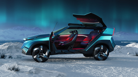 FOTO Nissan a prezentat al doilea concept electric: Hyper Adventure