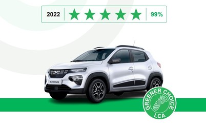 FOTO Dacia Spring, declarată cea mai economică mașină din Europa, pe întreg ciclul de viață