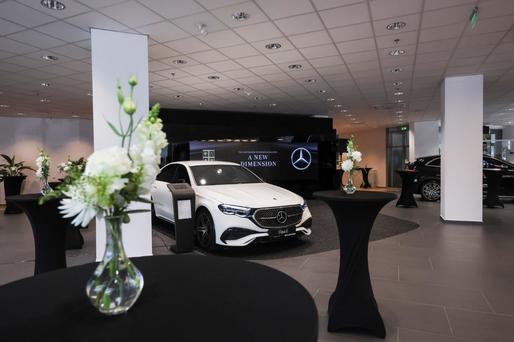 GALERIE FOTO Țiriac Auto, investiție de 850.000 euro într-un showroom Mercedes-Benz 