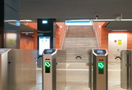 VIDEO Noua stație de metrou - deschisă. Circulație în sistem pendulă