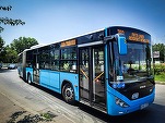 FOTO Anunț cu o promisiune - Culoarele unice pentru transportul public din Nordul Capitalei au fost finalizate, doar 3 minute o călătorie cu autobuzul de la Piața Presei până la Arcul de Triumf