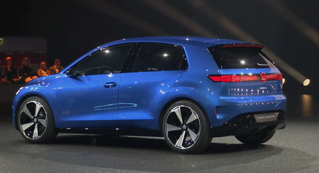 FOTO Volkswagen dezvăluie - Modelul electric VW ID.2 va avea o caroserie SUV