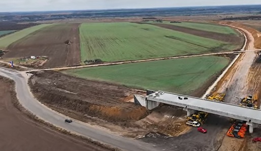 VIDEO Noul tronson din Autostrada Ford a fost deschis. Umbrărescu a venit cu 1.000 de muncitori și are un nou angajament 