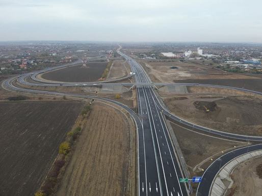 VIDEO&FOTO OFICIAL O nouă porțiune de autostradă, deschisă. Avertisment către un constructor 