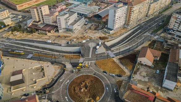 FOTO Se deschid circulației noile pasaje rutiere din centrul civic din Oradea. Primăria: Cele mai mari lucrări realizate în Oradea în ultimii 30 de ani