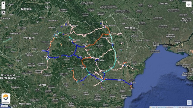 Plan Se Rutiere Autostrăzi - FOTO Previziunile rutiere pentru România. Între PESIMIST ...