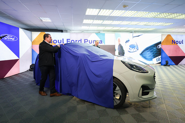 FOTO Ford Puma, prezentat în premieră la Craiova, cu un interior complet nou și mai multă tehnologie