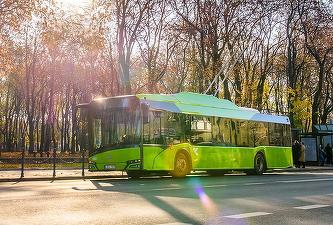 Noile troleibuze Solaris intră în circulație, de sâmbătă, pe linia 93