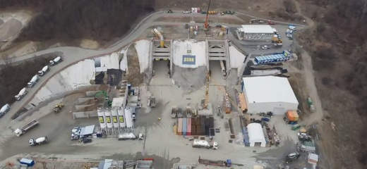 VIDEO Noi imagini lansate - Austriecii înaintează cu tunelurile "Daniela și Alina", la cel mai dificil tronson de autostradă