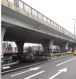 VIDEO Punct de întoarcere realizat pe sub pasajul rutier de pe DN 1, la Aeroport Otopeni