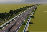 VIDEO Avans puternic pe Autostrada Focșani- Bacău