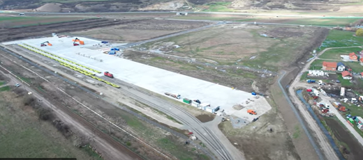 Terminal intermodal, pus în funcțiune de o companie din Emiratele Arabe Unite în județul Alba, în apropierea nodului rutier al A 10 Sebeș – Turda și a magistralei feroviare 300