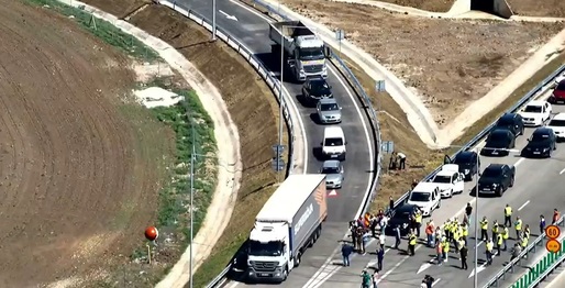 VIDEO Circulație deschisă pe încă un tronson la Autostrada Bucureștiului