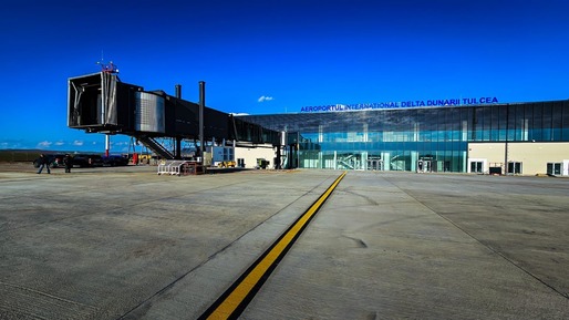 FOTO Aeroportul din Tulcea, o investiție de 180 milioane lei - inaugurat, dar fără pasageri
