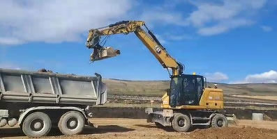 VIDEO Românii și spaniolii s-au aliat și au adus sute de muncitori și utilaje pentru un nou drum expres în România