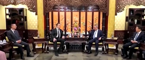 VIDEO Elon Musk, vizită surpriză la nr. 2 al regimului chinez, pentru mașini electrice
