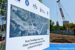 FOTO Au început lucrările la Centura metropolitană a Clujului