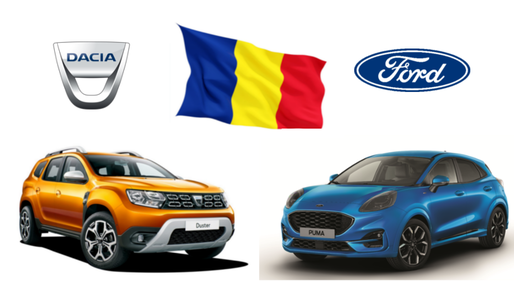Producția națională de automobile a crescut, Automobile Dacia și Ford au produs mai mult