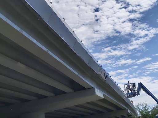 FOTO ANUNȚ - Podul Grant, gata cu 12 luni înainte de termen. Lucrările nu vor afecta traficul rutier