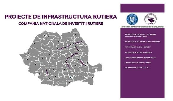 HARTĂ CNIR preia mai multe proiecte de infrastructură de la CNAIR