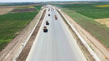 VIDEO&FOTO Umbrărescu este anunțat ca având o mobilizare spectaculoasă pe A7: Probabil că au stabilit un record național