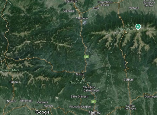 HARȚI Patru rute alternative posibile după închiderea circulației pe Valea Oltului