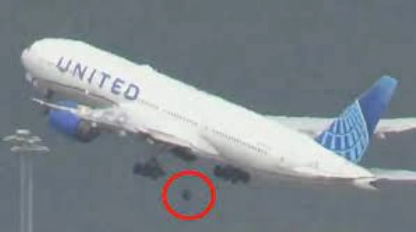 FOTO Încă un incident implicând un avion Boeing. O aeronavă a companiei United Airlines și-a pierdut o roată la decolare