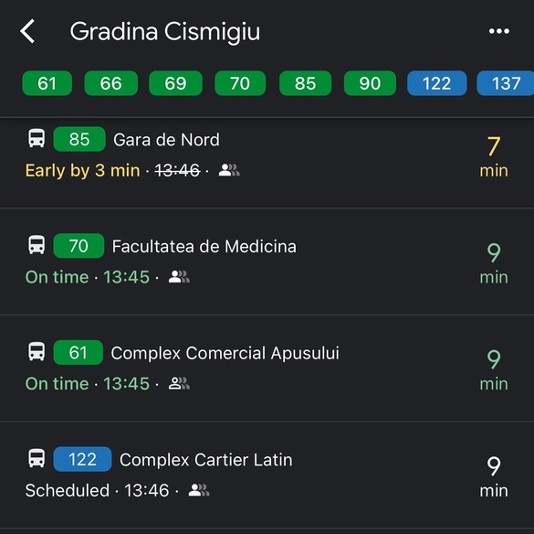 FOTO Bucureștenii pot vedea în timp real, pe telefon, cât de aglomerat este autobuzul sau tramvaiul pe care îl așteaptă. Cum funcționează sistemul