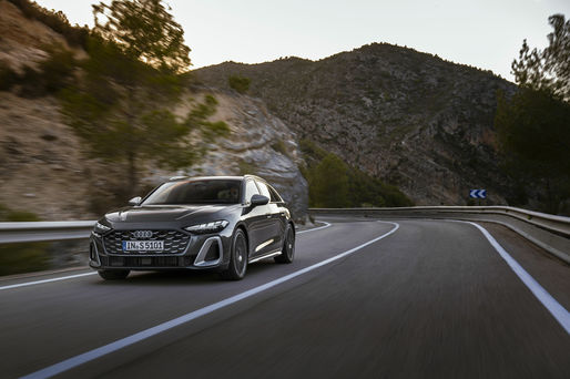 FOTO & VIDEO Audi a prezentat oficial noul A5, care ia locul fostului A4. Modelul continuă tradiția motoarelor 2.0 TDI și TFSI