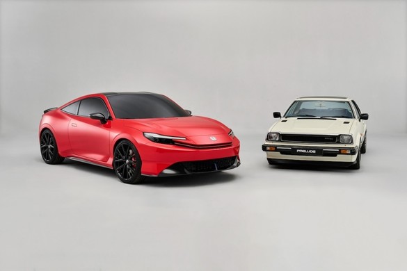FOTO Honda a prezentat la Goodwood Festival of Speed noua generație a celebrului coupe Prelude, pe care îl va relansa în Europa