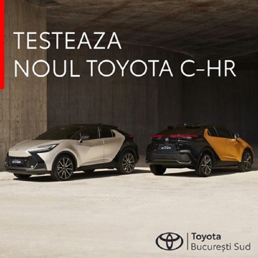 Design-ul inovator și performanțele remarcabile ale Toyota C-HR cuceresc piața auto
