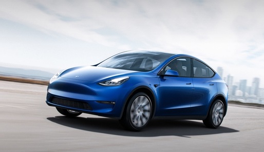 FOTO Super reducere de vară pentru Tesla Model Y, la preț de VW Golf