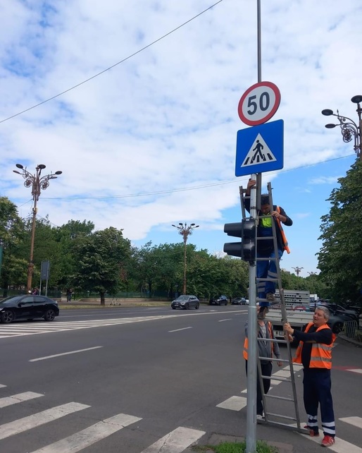 FOTO Patru noi intersecții din capitală vor fi semaforizate