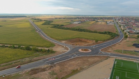 FOTO O nouă șosea de centură deschisă în România