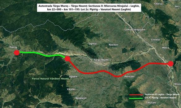 FOTO Start pentru construcția unui nou lot din Autostrada Unirii 