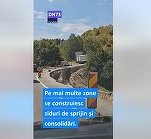 VIDEO A început reciclarea la rece pe DN73