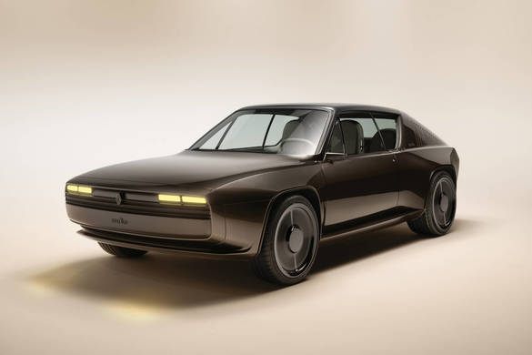 FOTO Cum ar arăta Dacia 1300 reintepretată cu tehnologie actuală? Renault a prezentat conceptul unui coupe derivat din celebrul R12