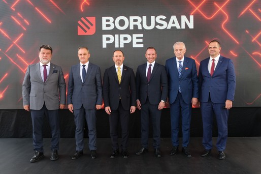 Cel mai mare producător de țevi de oțel din Turcia a deschis unitatea din România, investiție de 15 milioane de euro