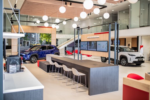 Showroom-ul Toyota București Sud intră în modernizare – pregătim o experiență de top pentru clienți