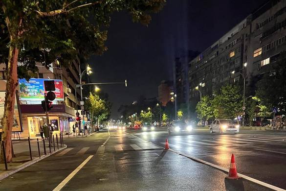 FOTO ANUNȚ Bandă unică pentru autobuze, între Universitate și Piața Romană, pe ambele sensuri