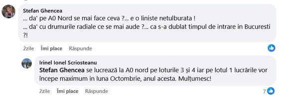 FOTO ANUNȚ Când încep lucrările la ultimul lot al Autostrăzii Bucureștiului