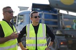 FOTO Grindeanu cere constructorilor de pe Loturile 1 și 2 din Autostrada Ploiești-Buzău \'\'să se mobilizeze mai bine în punctele critice\'\'