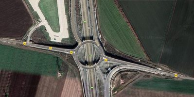 FOTO O singură ofertă depusă pentru construcția nodului rutier de la Cumpăna, pe A4