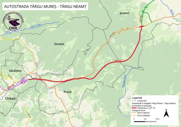 FOTO Start pentru loturile montane ale Autostrăzii Unirii. Vor avea aproape 40 de tuneluri