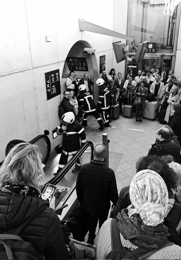 FOTO Incident în gara din Strasbourg, unde un tren a fost evacuat după ce s-ar fi auzit explozii