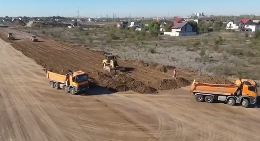 FOTO ANUNȚ - Start la ultimul lot pe care nu se lucra la Autostrada Bucureștiului