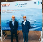 VIDEO&FOTO Italienii de la Prysmian lansează construcția unui nou vas în România. Record mondial atins cu o navă construită în România