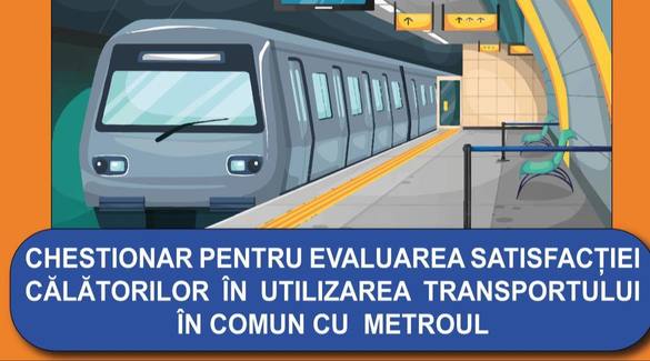 FOTO Metrorex vă întreabă - Tu cât de mulțumit ești de drumurile tale zilnice cu metroul? Set de întrebari