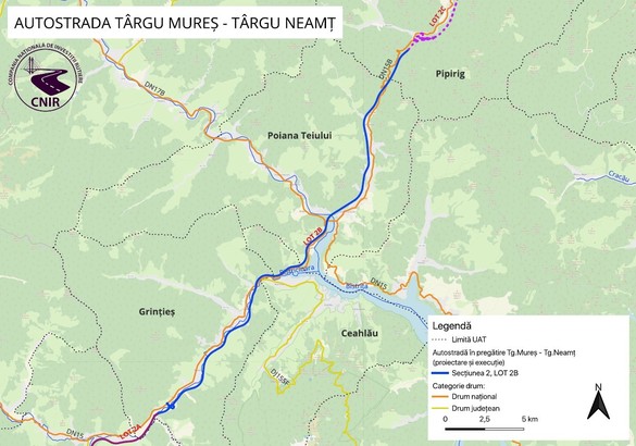 FOTO Prim pas lansat pentru construcția celui mai dificil lot la Autostrada Unirii. Acte trimise la validare