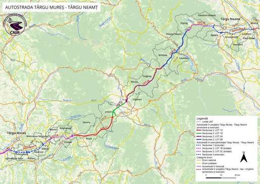 Construirea secțiunii de munte Sărățeni - Pipirig de pe Autostrada Unirii necesită o forță de muncă de 22.000 de lucrători